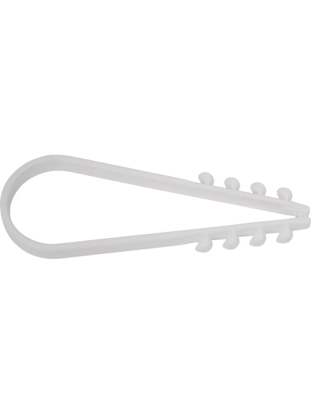 Дюбель-хомут Gigant 19-25мм, нейлон, 100шт. белый 123989