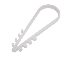 Дюбель-хомут Gigant 19-25мм, нейлон, 100шт. белый 123989