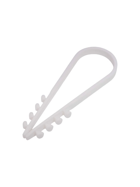 Дюбель-хомут Gigant 19-25мм, нейлон, 100шт. белый 123989