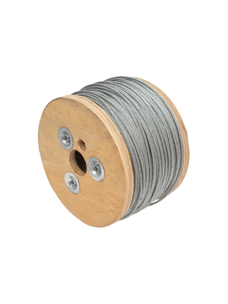 Стальной трос Gigant DIN 3055 3мм оцинкованный 200м GSC-007