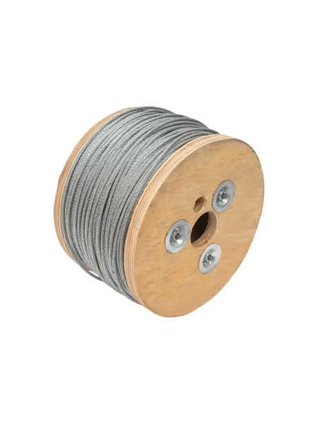 Стальной трос Gigant DIN 3055 3мм оцинкованный 200м GSC-007