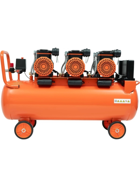 Безмасляный малошумный компрессор (120 л; 8 бар; 460 л/мин) Gigant GSWK-120/4200