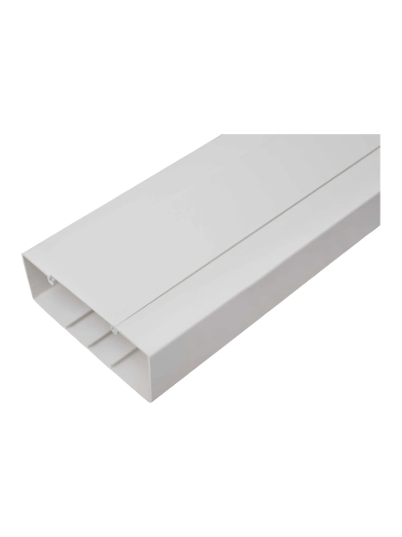 Кабель-канал с крышкой 150х55 белый, 2м Gigant 76008-2GI