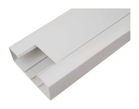 Кабель-канал с крышкой 150х55 белый, 2м Gigant 76008-2GI