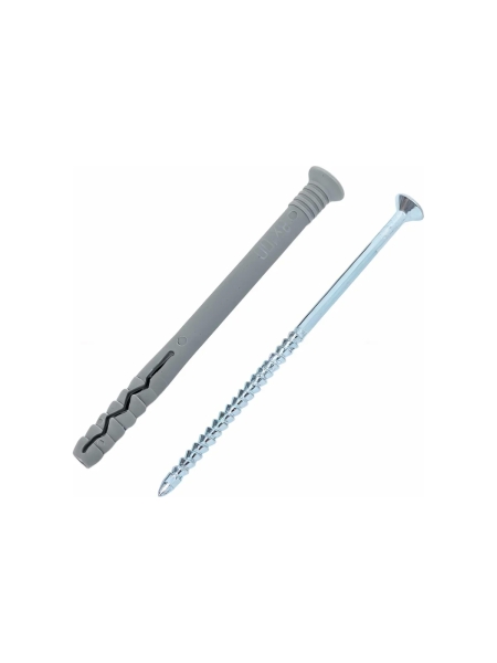Дюбель-гвоздь Gigant 8x100 потайная манжета полипропилен 100 шт 123864