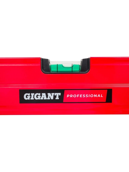 Алюминиевый магнитный фрезерованный уровень Gigant Professional 400 мм 3 глазка GPGW-40-1