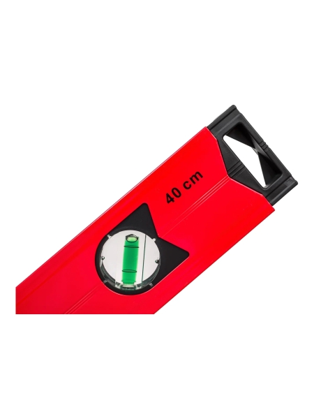 Алюминиевый магнитный фрезерованный уровень Gigant Professional 400 мм 3 глазка GPGW-40-1