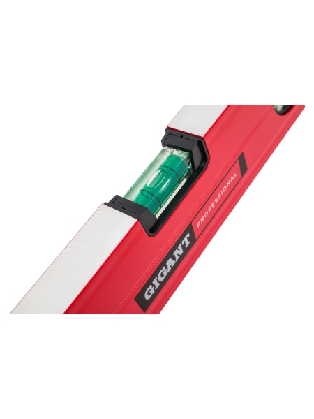 Алюминиевый магнитный фрезерованный уровень Gigant Professional 400 мм 3 глазка GPGW-40-1