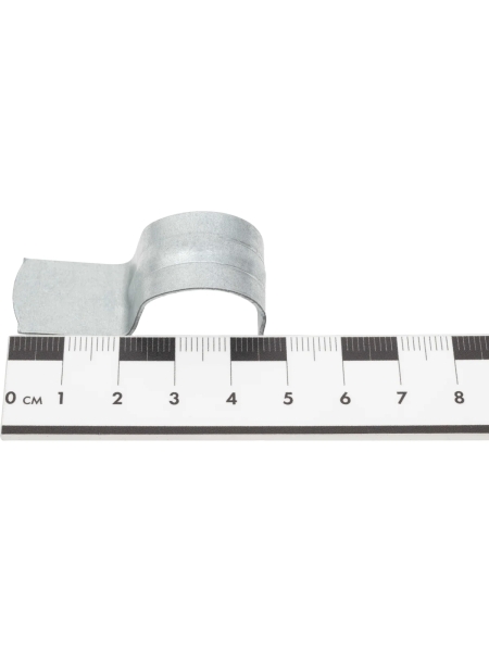 Скоба металлическая Gigant однолапковая СМО 21-22 мм б/о оцинк. 100шт GMB-1/2122