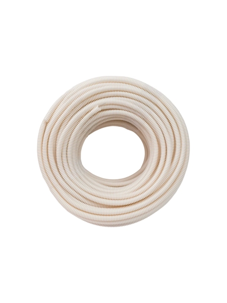 Гофрированная труба ПЛЛ Gigant легкая белая D16 с зондом 100м стойкая к УФ 20116HFR-W