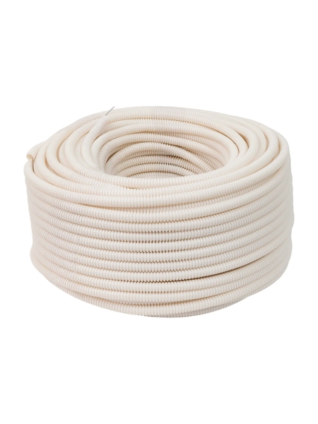 Гофрированная труба ПЛЛ Gigant легкая белая D16 с зондом 100м стойкая к УФ 20116HFR-W