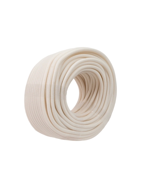 Гофрированная труба ПЛЛ Gigant легкая белая D16 с зондом 100м стойкая к УФ 20116HFR-W