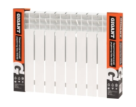 Биметаллический радиатор bim 500/80 10 секций Gigant GRBM58-10