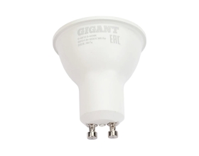 Светодиодная лампа Gigant GU10 5Вт 4200K 380Лм G-GU10-5-4200K