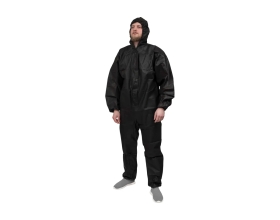 Многоразовый защитный комбинезон Gigant черный, плотность 60 г/м2, размер 3xl, рост 170-176 GRCM-1