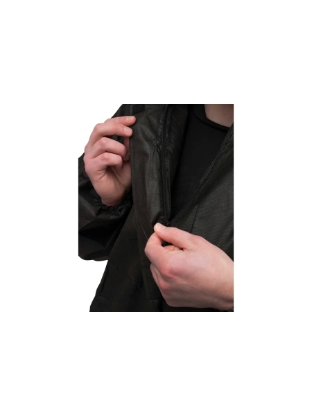 Многоразовый защитный комбинезон Gigant черный, плотность 60 г/м2, размер 3xl, рост 170-176 GRCM-1