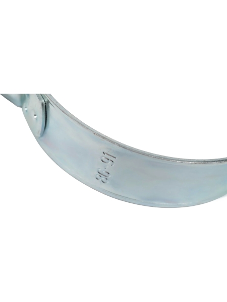 Хомут силовой шарнирный D86-91мм, оцинкованная сталь Gigant 123969