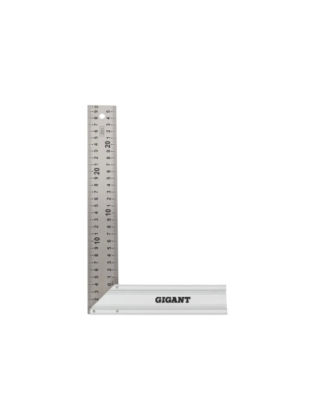 Стальной угольник с алюминиевой рукояткой Gigant 300 мм GWS-30B