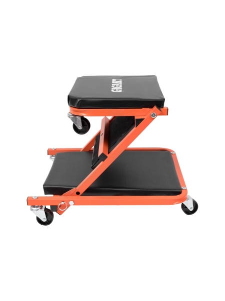 Подкатной стул-лежак трансформер Gigant на 6-ти колесах GTLC-6