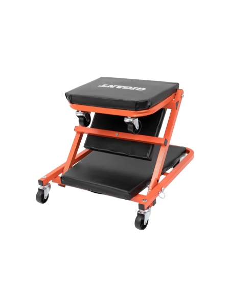 Подкатной стул-лежак трансформер Gigant на 6-ти колесах GTLC-6