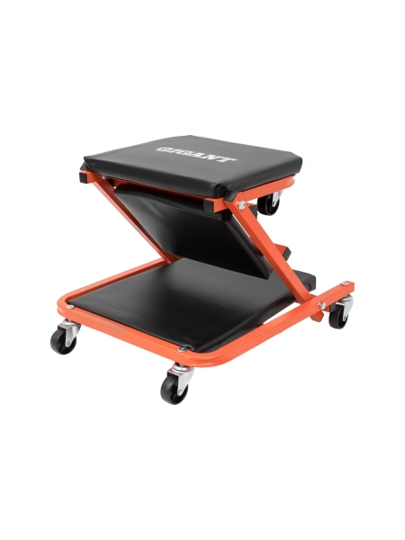 Подкатной стул-лежак трансформер Gigant на 6-ти колесах GTLC-6