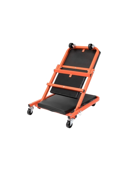 Подкатной стул-лежак трансформер Gigant на 6-ти колесах GTLC-6