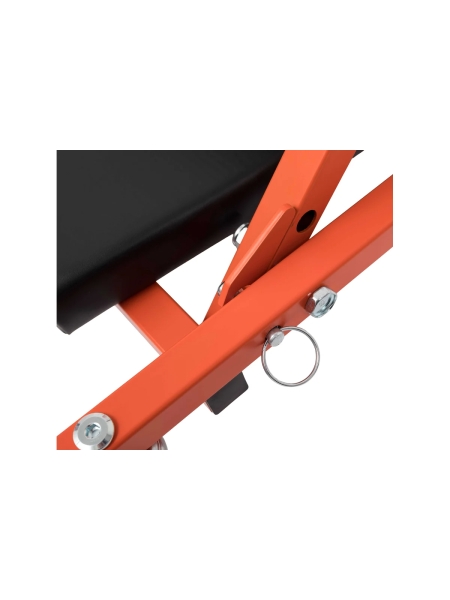 Подкатной стул-лежак трансформер Gigant на 6-ти колесах GTLC-6