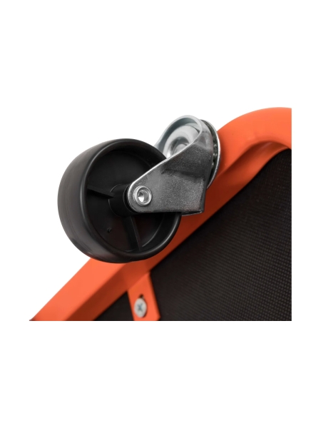 Подкатной стул-лежак трансформер Gigant на 6-ти колесах GTLC-6