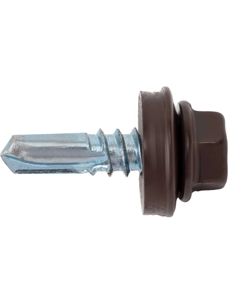 Gigant Кровельный саморез цинк 5,5x19 RAL 8017 сверло 250 шт G-124115