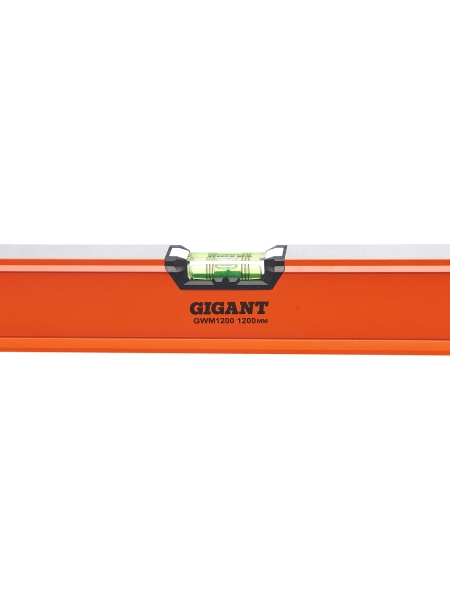 Алюминиевый магнитный строительный уровень Gigant 1200мм GWM1200