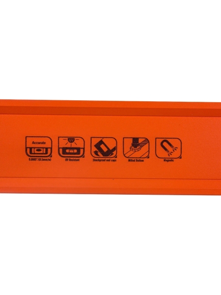 Алюминиевый магнитный строительный уровень Gigant 1200мм GWM1200