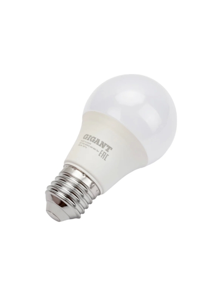 Светодиодная лампа Gigant E27 9Вт 6500К А60 850Лм G-E27-9-6500K