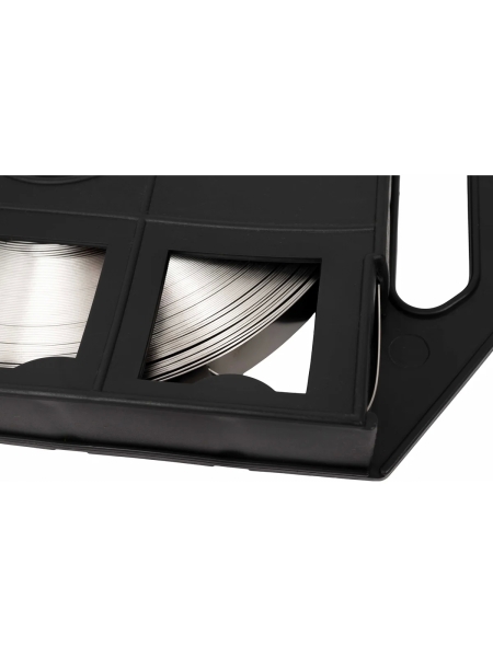 Рулонная нержавеющая лента Gigant 50м/20мм/0.7мм в кассете 123925