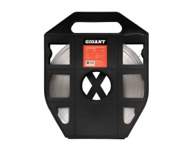 Рулонная нержавеющая лента Gigant 50м/20мм/0.7мм в кассете 123925