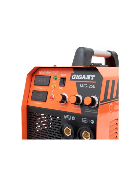Сварочный полуавтомат - инвертор (250 A; EURO; ПВ 60%) Gigant MIG-250