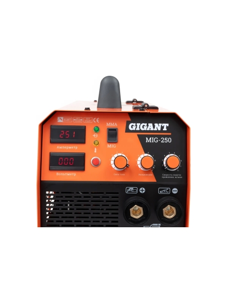 Сварочный полуавтомат - инвертор (250 A; EURO; ПВ 60%) Gigant MIG-250