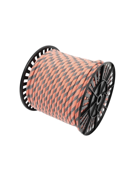 Страховочная высокопрочная веревка Gigant 48 прядей, 10мм х 100м HRS-01