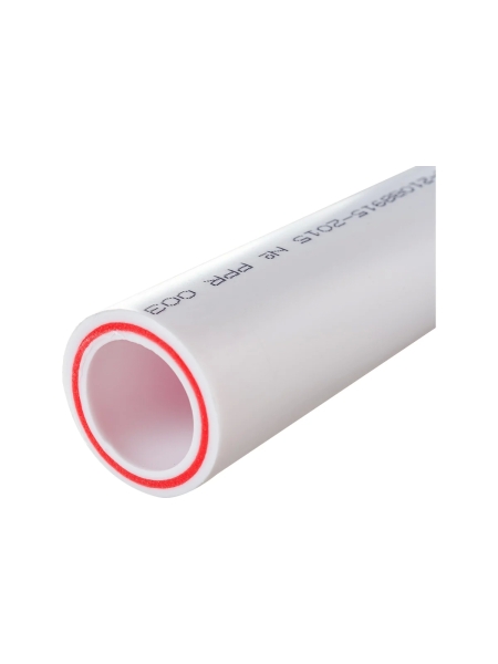 Труба Gigant PP-R белая, армированная стекловолокном SDR 7.4 (PN 20) 32x4.4 мм, 2 м GSG-13