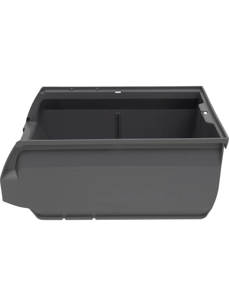 Ящик Gigant 350x230x150 ПП темно-серый 32081