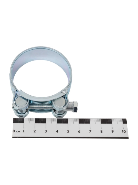 Хомут силовой шарнирный D48-51мм, оцинкованная сталь Gigant 123970