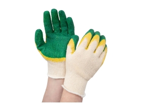 Утепленные перчатки с двойным латексным обливом Gigant, 9 размер, 10 пар GHG-07-1