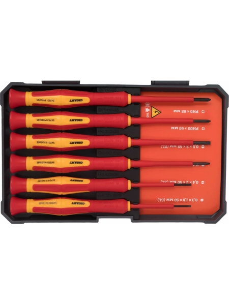 Набор диэлектрических отверток 6 шт Gigant GBSD-1