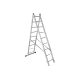 Двухсекционная лестница 9 ступеней Gigant L-02 2х9