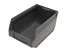 Ящик Gigant 250x150x130 ПП темно-серый 32076