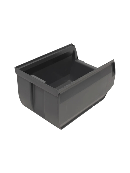 Ящик Gigant 250x150x130 ПП темно-серый 32076