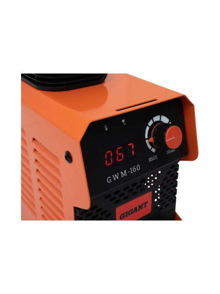 Инверторный сварочный аппарат (160 А; кабель 2.5+1.5 м; ПВ 70%) Gigant GWM-160