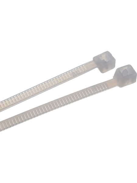 Нейлоновая хомут-стяжка Gigant 2,5х100 белый, 100 шт G/1/12