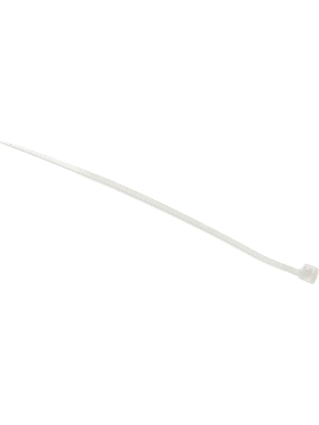 Нейлоновая хомут-стяжка Gigant 2,5х100 белый, 100 шт G/1/12