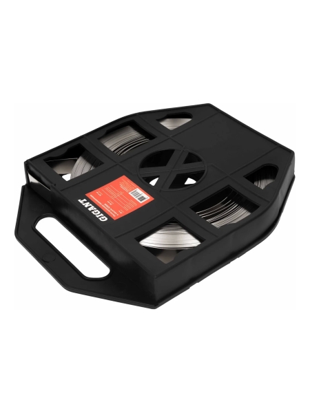 Рулонная нержавеющая лента Gigant 25м/20мм/0.7мм в кассете 123926