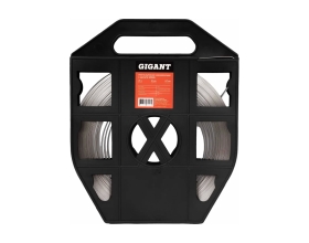 Рулонная нержавеющая лента Gigant 25м/20мм/0.7мм в кассете 123926